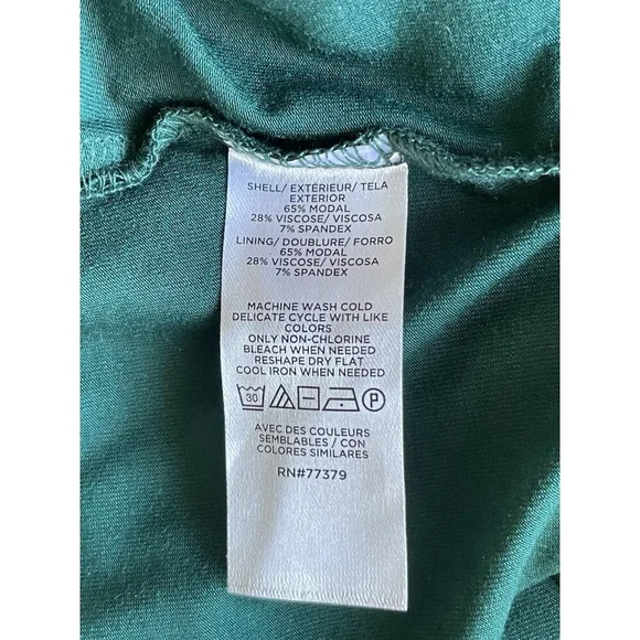 Ann Taylor Green Scoop Neck Sleeveless Top Tee Style Women’s Size M NWT - Picture 5 of 5